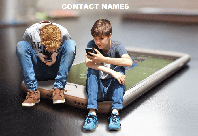 contact names