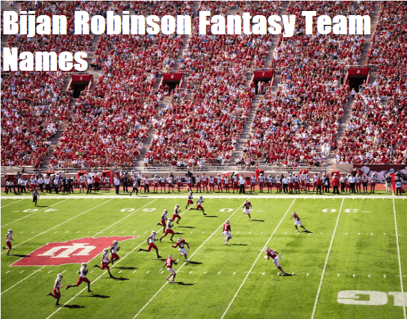 dirty bijan robinson fantasy team names

