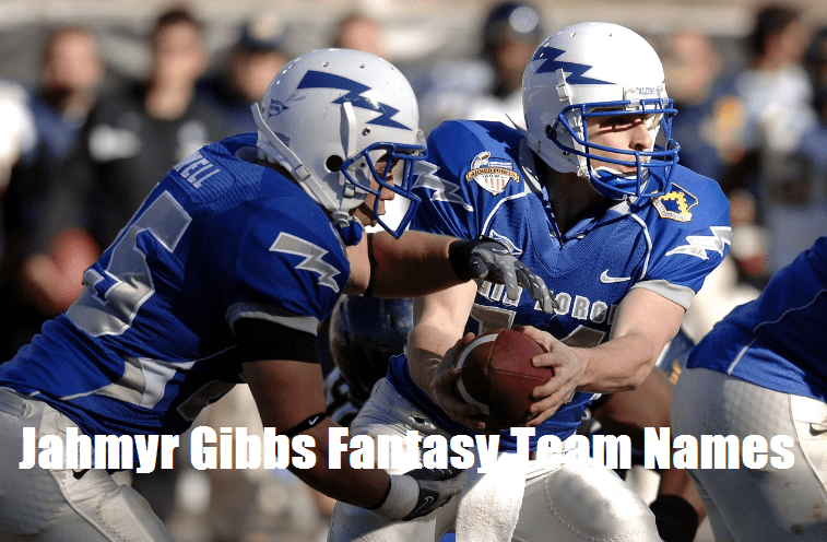 The Best Jahmyr Gibbs Fantasy Team Names