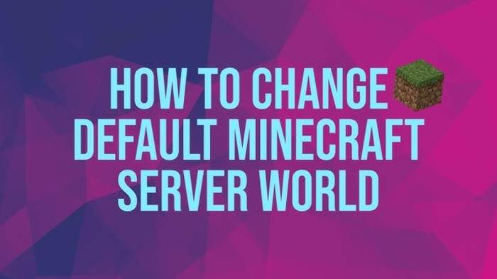 How to Rename Your Minecraft World