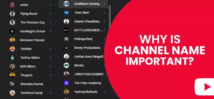 Why Your Gaming Channel Name Matters