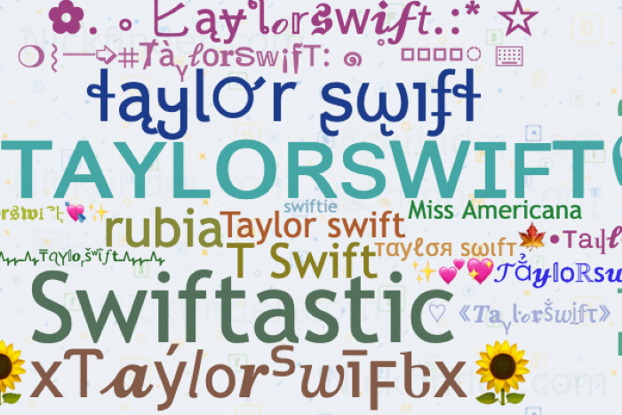 Classic Taylor Swift Nicknames